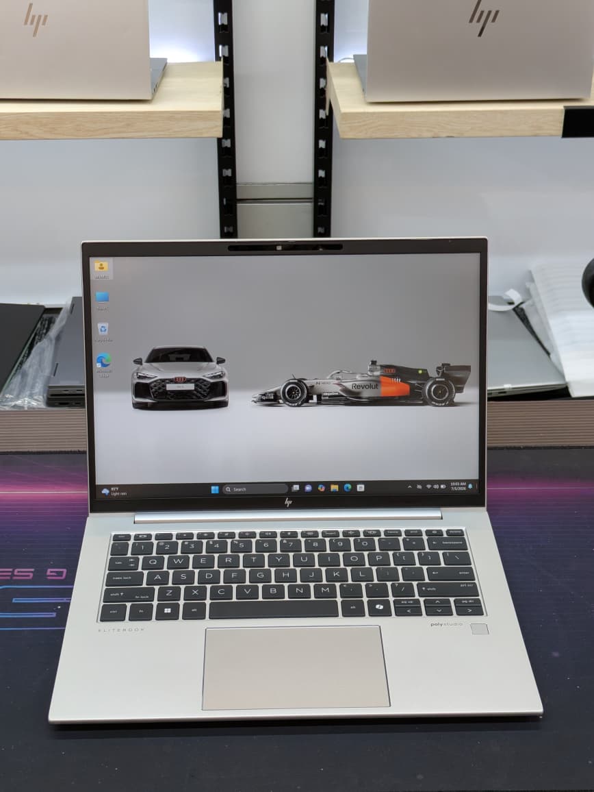 HP EliteBook 845 G11 AMD Ryzen 5 PRO 8640HS Processor Ram 16 GB.(4800MHz) Storage 512 GB. Gen 4 WUXGA 14 Inch Display